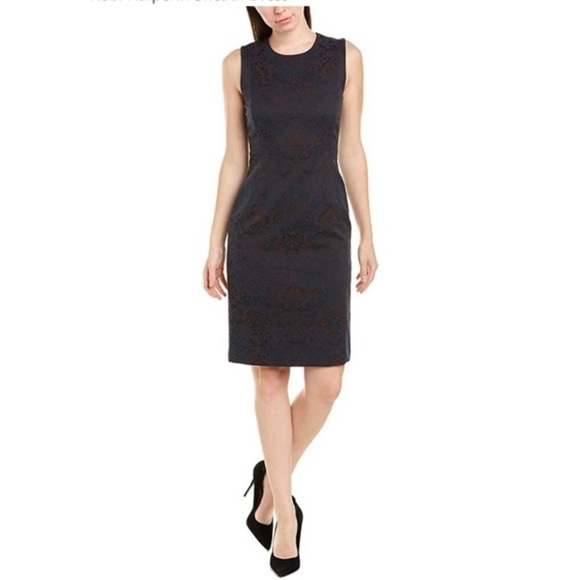 Kobi Halperin Brandi Brocade Sheath Dress Sz 8 - Picture 2 of 14